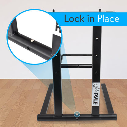 Portable Folding Laptop Stand - Adjustable Height 11 inches Steel Alloy