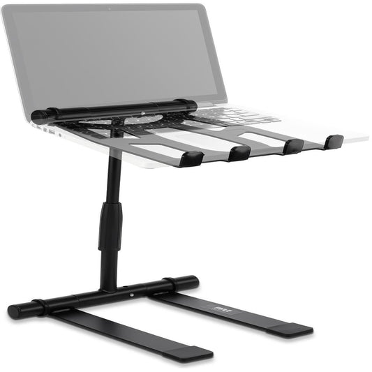 Portable Folding Laptop Stand - Adjustable Height Steel Alloy