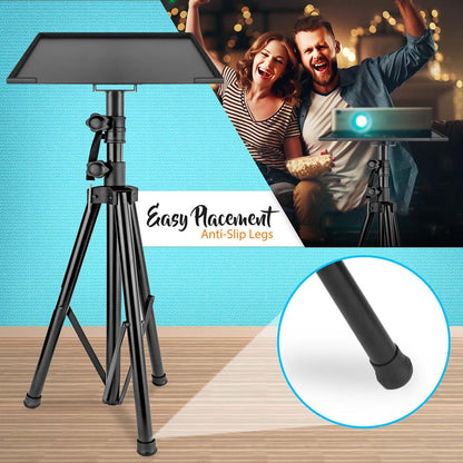 Speaker Stand Tripod - Height Adjustable Durable Metal 32-56