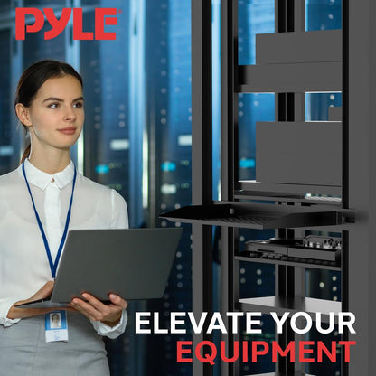 6-Pc 1U Server Rack Shelf Mount Tray (6 Pack)