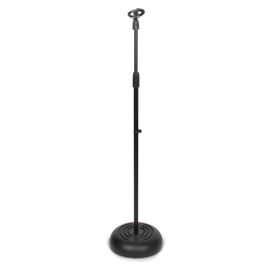 Adjustable Mic Stand - Height Adjustable Sturdy Metal Base 2.8-5