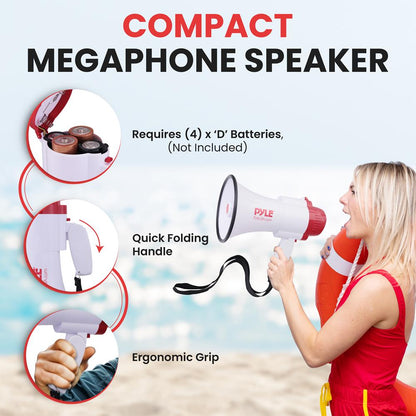 Compact Megaphone Speaker
