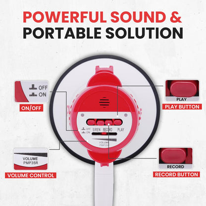 Compact Megaphone Speaker