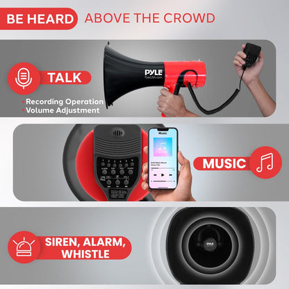 Portable Megaphone Speaker Siren Bullhor