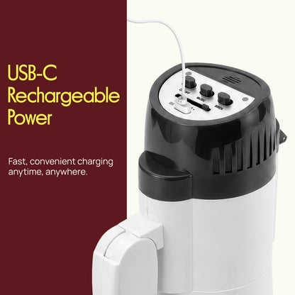 30W Rechargeable Megaphone-PMPMSRC30BK
