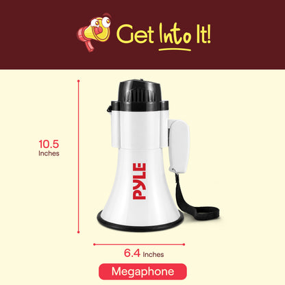 30W Rechargeable Megaphone-PMPMSRC30BK