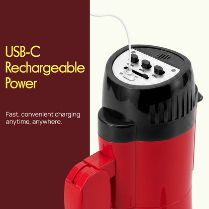 30W Rechargeable Megaphone-PMPMSRC30DRD