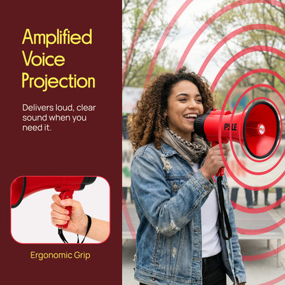 30W Rechargeable Megaphone-PMPMSRC30DRD