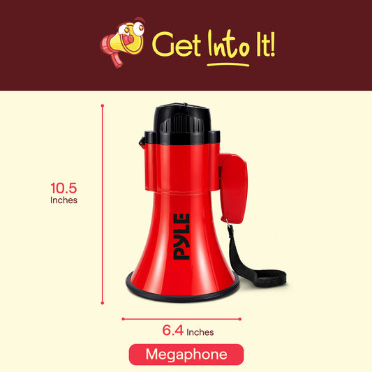30W Rechargeable Megaphone-PMPMSRC30DRD