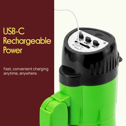 30W Rechargeable Megaphone-PMPMSRC30GR