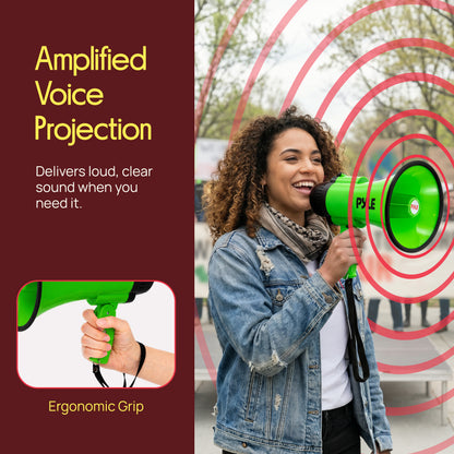 30W Rechargeable Megaphone-PMPMSRC30GR