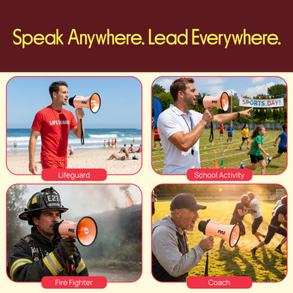 30W Rechargeable Megaphone-PMPMSRC30LPK