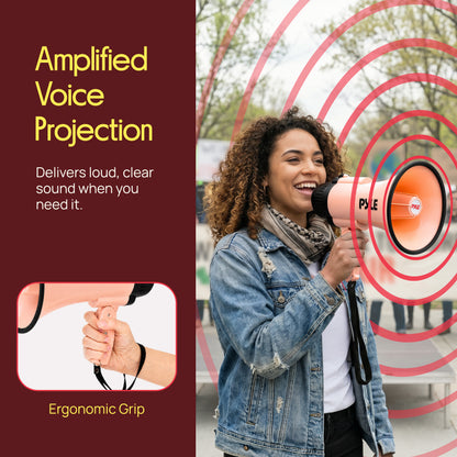 30W Rechargeable Megaphone-PMPMSRC30LPK