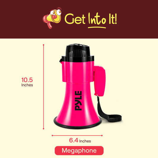 30W Rechargeable Megaphone-PMPMSRC30PK