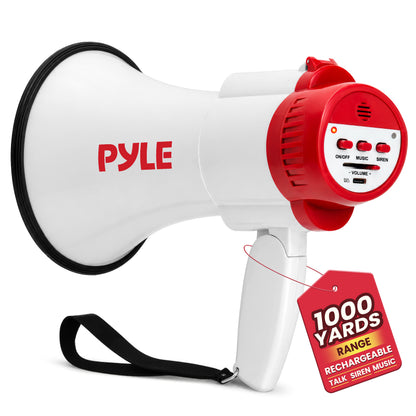 30W Rechargeable Megaphone-PMPMSRC30RD