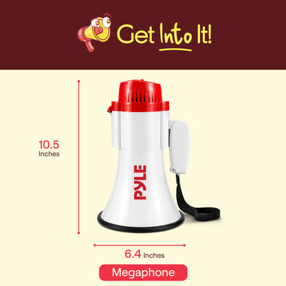 30W Rechargeable Megaphone-PMPMSRC30RD