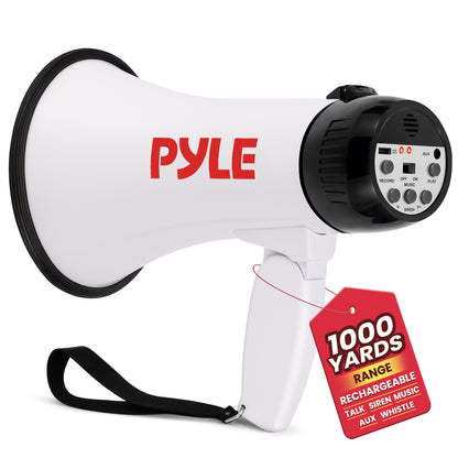 30W Rechargeable Megaphone-PMPRRC30BK
