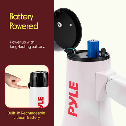 30W Rechargeable Megaphone-PMPRRC30BK