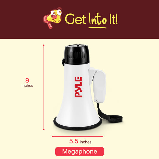 30W Rechargeable Megaphone-PMPRRC30BK