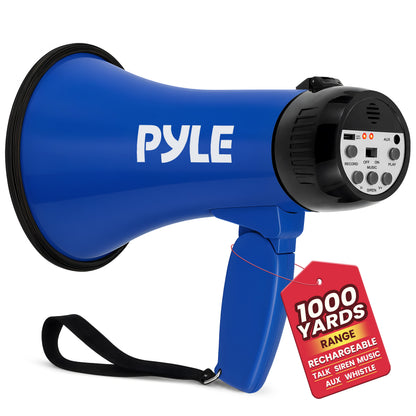 30W Rechargeable Megaphone-PMPRRC30BL