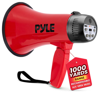 30W Rechargeable Megaphone-PMPRRC30DRD