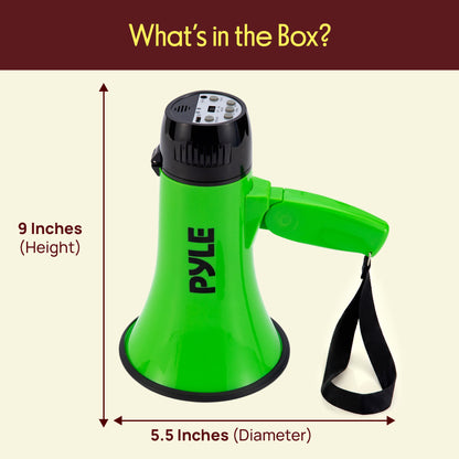 30W Rechargeable Megaphone-PMPRRC30GR
