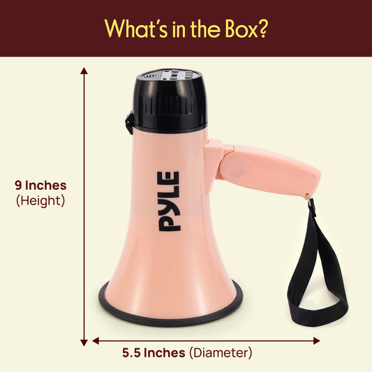 30W Rechargeable Megaphone-PMPRRC30LPK