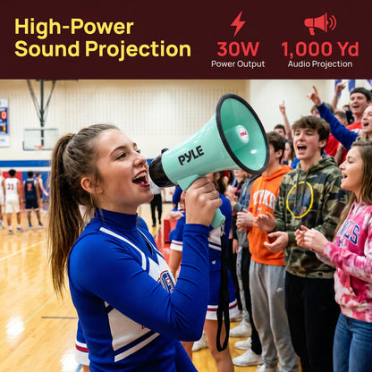 30W Rechargeable Megaphone-PMPRRC30LTL