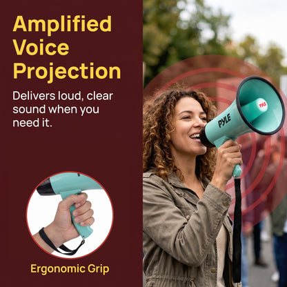 30W Rechargeable Megaphone-PMPRRC30LTL