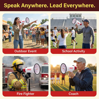 30W Rechargeable Megaphone-PMPRRC30RD