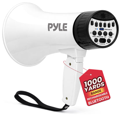 30W Rechargeable Megaphone-PMPVBTRC30BK