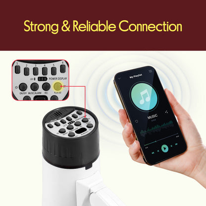 30W Rechargeable Megaphone-PMPVBTRC30BK