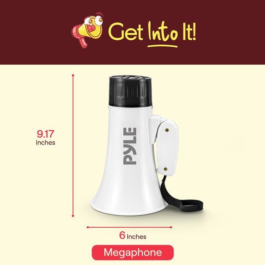 30W Rechargeable Megaphone-PMPVBTRC30BK