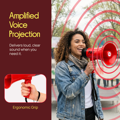 30W Rechargeable Megaphone-PMPVBTRC30DRD