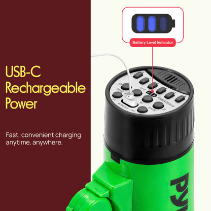 30W Rechargeable Megaphone-PMPVBTRC30GR
