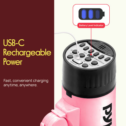 30W Rechargeable Megaphone-PMPVBTRC30LPK