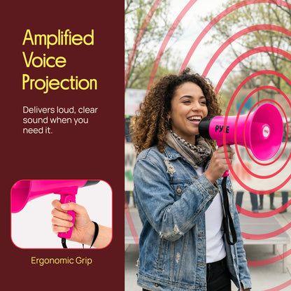 30W Rechargeable Megaphone-PMPVBTRC30PK