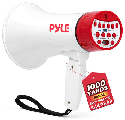30W Rechargeable Megaphone-PMPVBTRC30RD