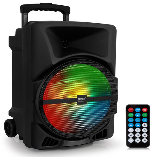 Portable Pa Speaker With Led Lights