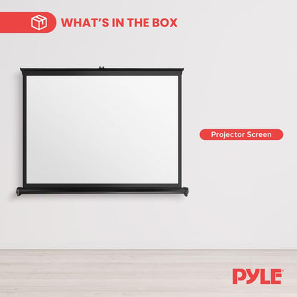 Portable Projector Screen 40 Easy Setup Matte White Display