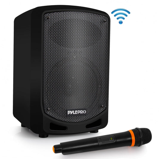 Bluetooth Karaoke PA Speaker Portable 600W Rechargeable Wireless Mic