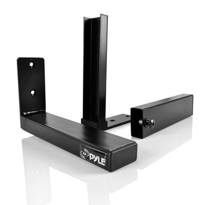 Adjustable Speaker Wall Mount Brackets 110 lbs Capacity Steel 2 Pack