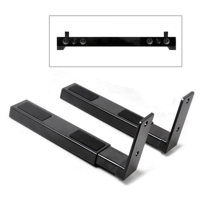 Adjustable Speaker Wall Mount Brackets 110 lbs Capacity Steel 2 Pack